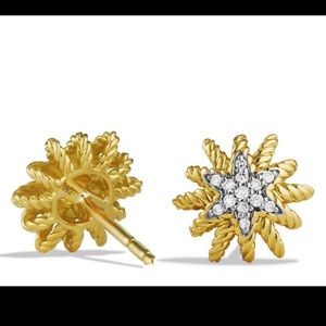 David Yurman Starburst stud earrings